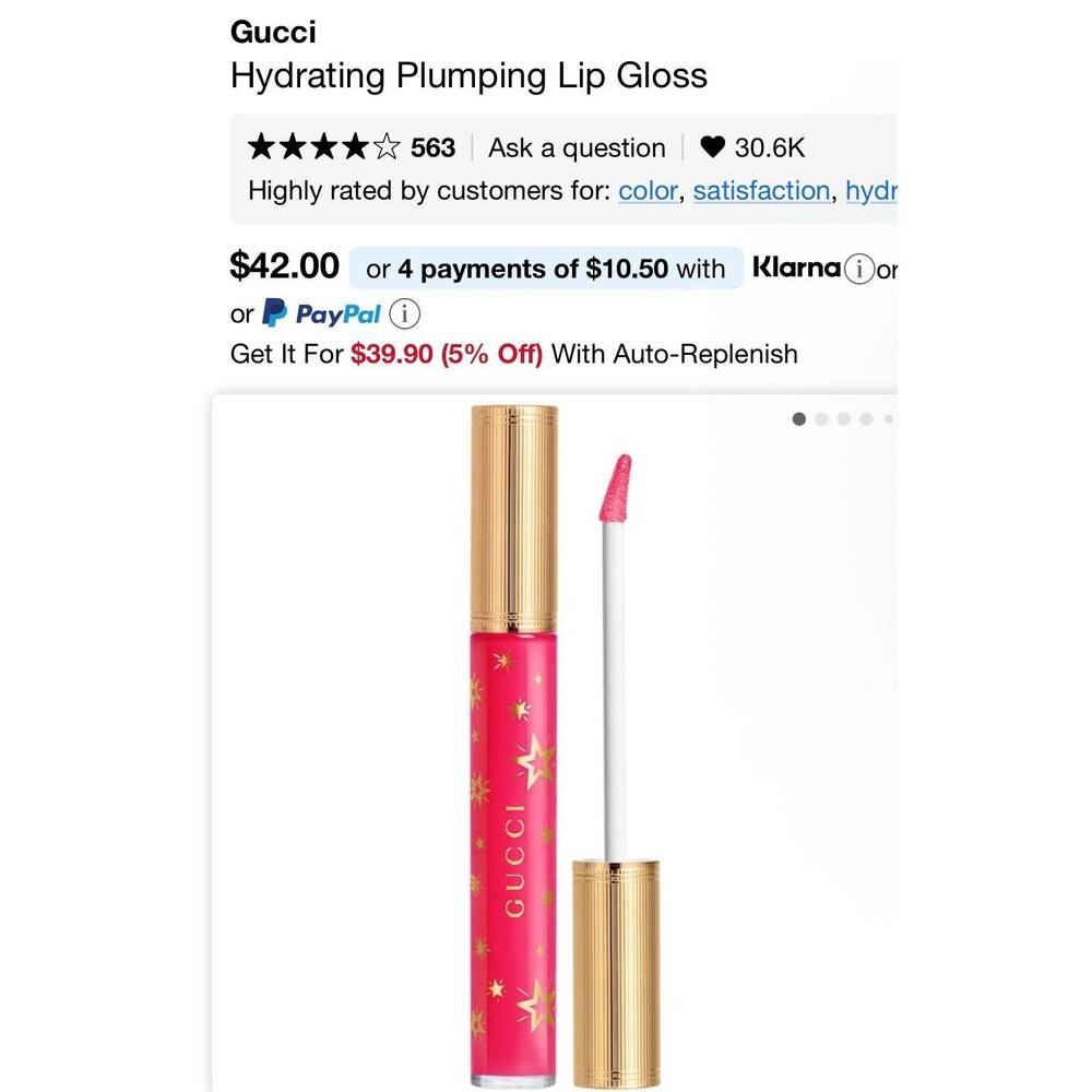Gucci Hydrating Plumping Lip Gloss